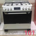 اجاق گاز مبله طرح فر مدل 101